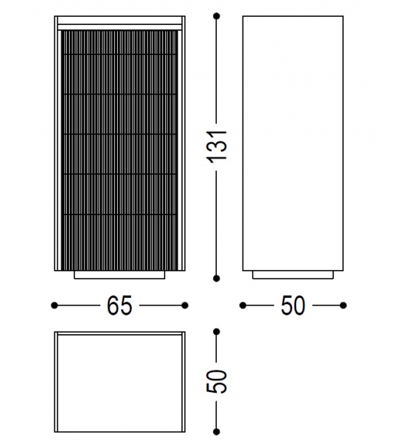Revo Tower Riva 1920 Cassettiera