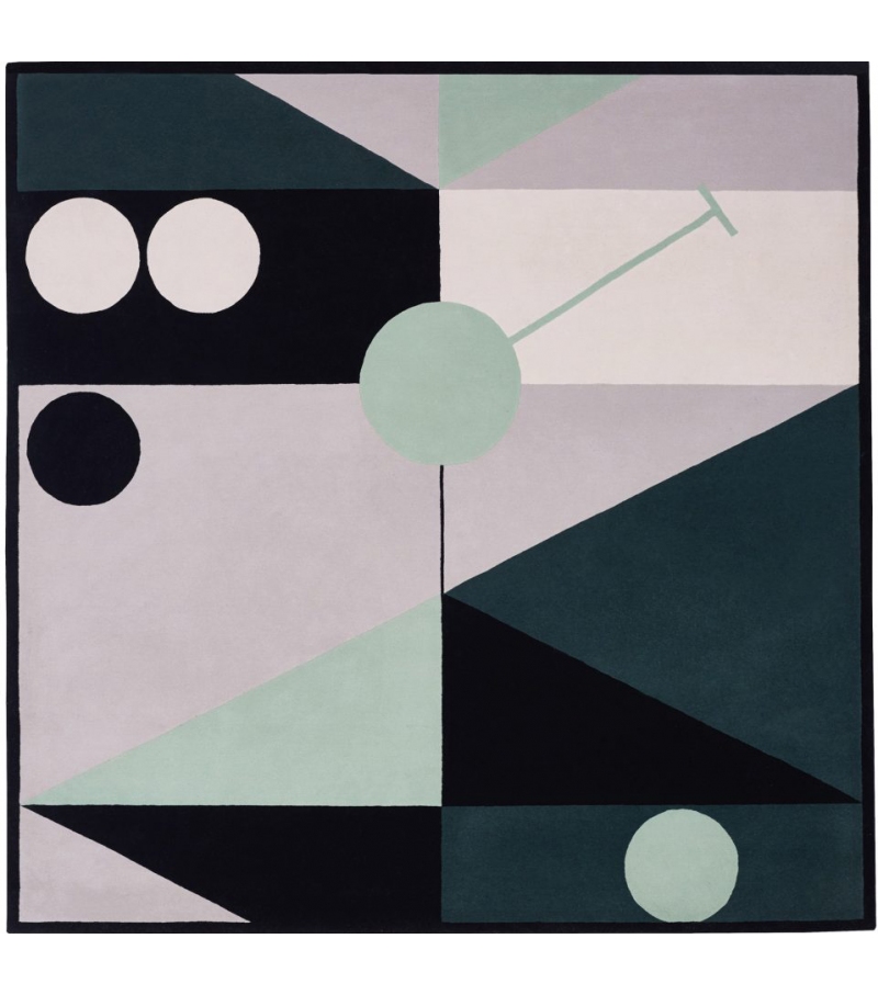 Japanese Abstractions Square Maison Dada Alfombra