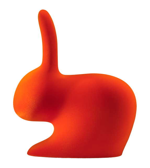 Rabbit Velvet Finish Qeeboo Sedia