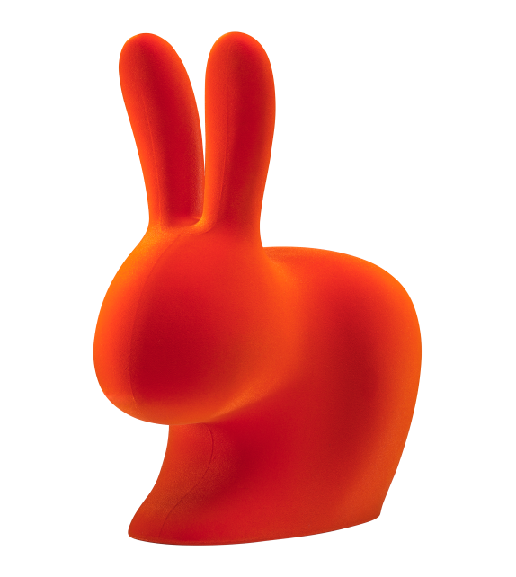 Rabbit Velvet Finish Qeeboo Sedia