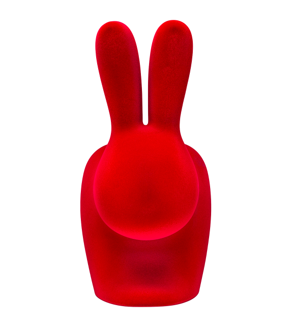 Rabbit Velvet Finish Qeeboo Silla