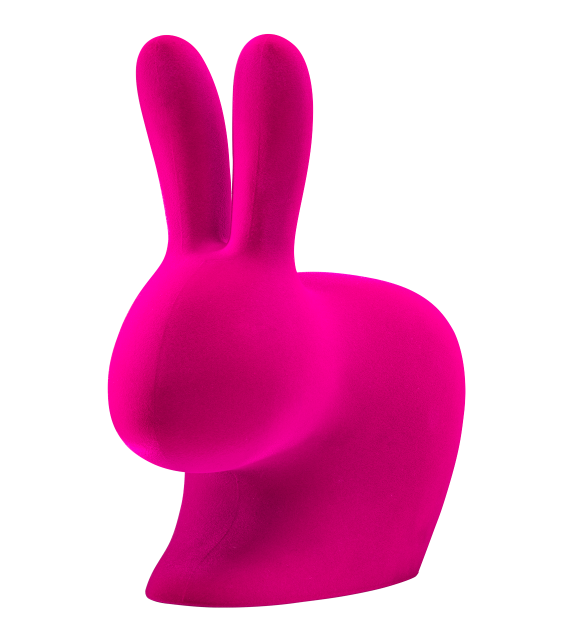 Rabbit Velvet Finish Qeeboo Chaise