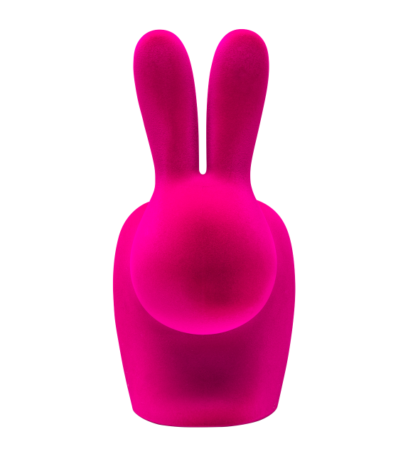 Rabbit Velvet Finish Qeeboo Silla