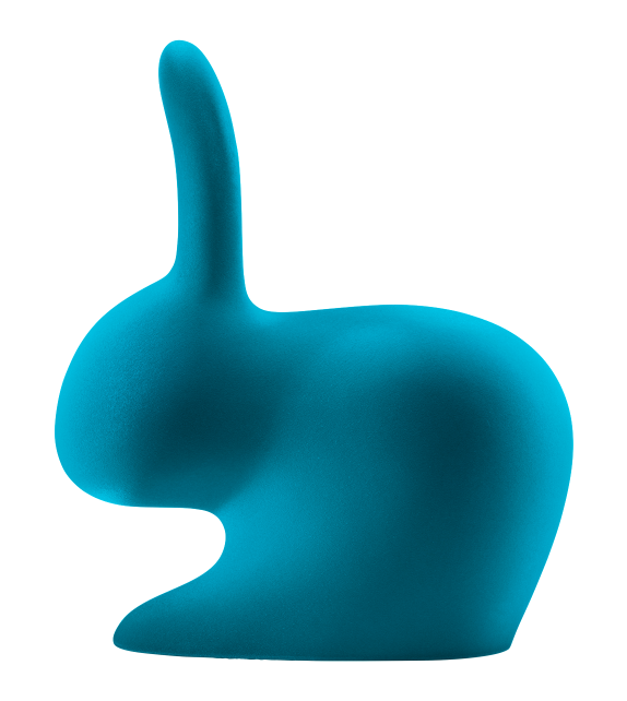 Rabbit Velvet Finish Qeeboo Silla