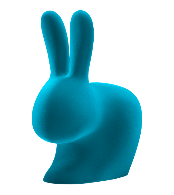 Rabbit Velvet Finish Qeeboo Chaise