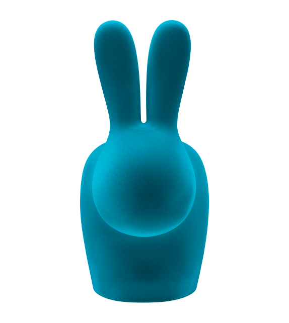 Rabbit Velvet Finish Qeeboo Silla