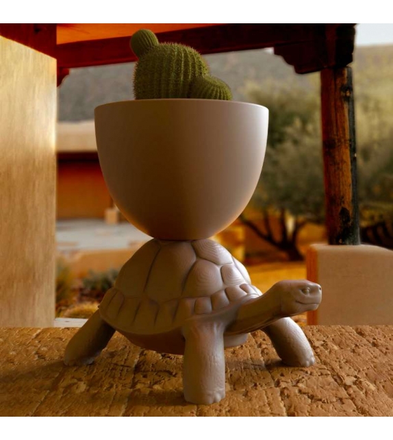 Turtle Carry Vase Qeeboo