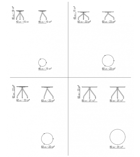 Academy Flexform Beistelltisch