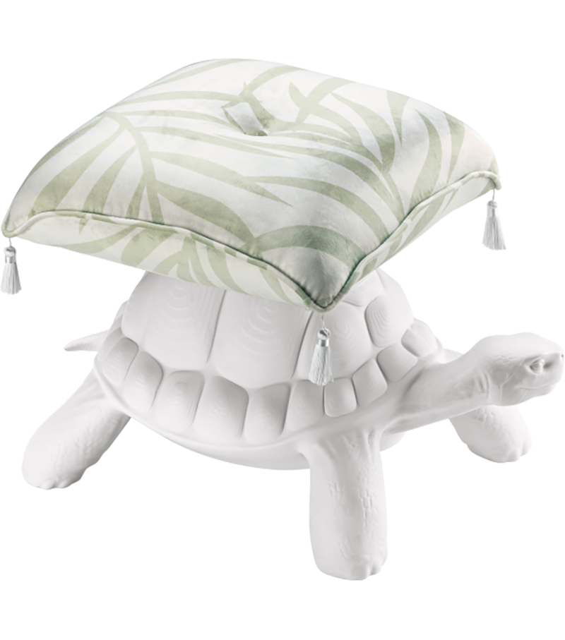 Turtle Carry Qeeboo Pouf