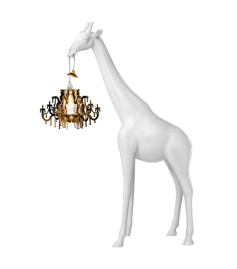 Giraffe in Love XS Qeeboo Lampada da Tavolo