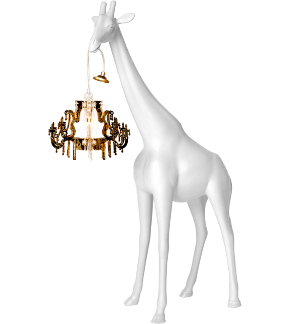 Giraffe in Love XS Qeeboo Lampada da Tavolo
