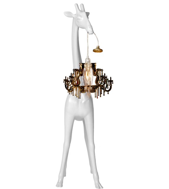 Giraffe in Love XS Qeeboo Lampada da Tavolo