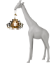 Giraffe in Love XS Qeeboo Lampada da Tavolo