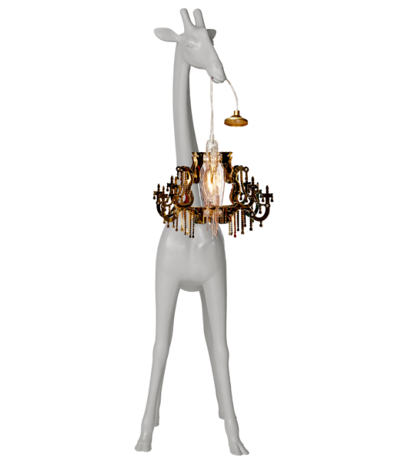 Giraffe in Love XS Qeeboo Lampada da Tavolo