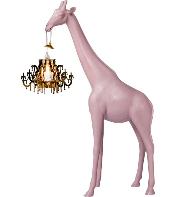 Giraffe in Love XS Qeeboo Lampada da Tavolo