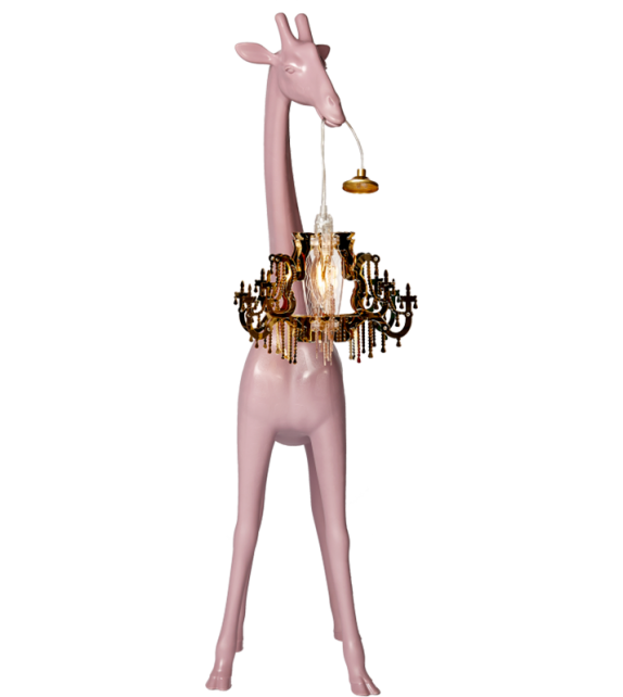 Giraffe in Love XS Qeeboo Lampada da Tavolo