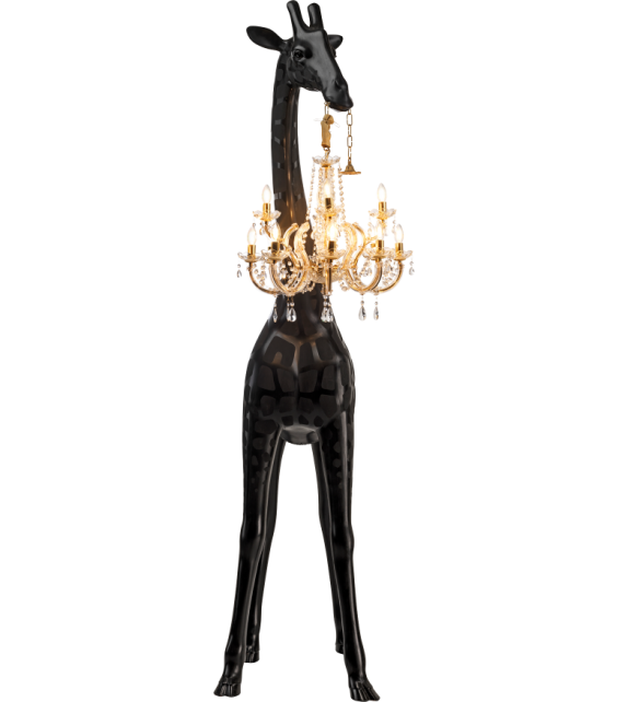 Giraffe in Love Qeeboo Lampada da Terra