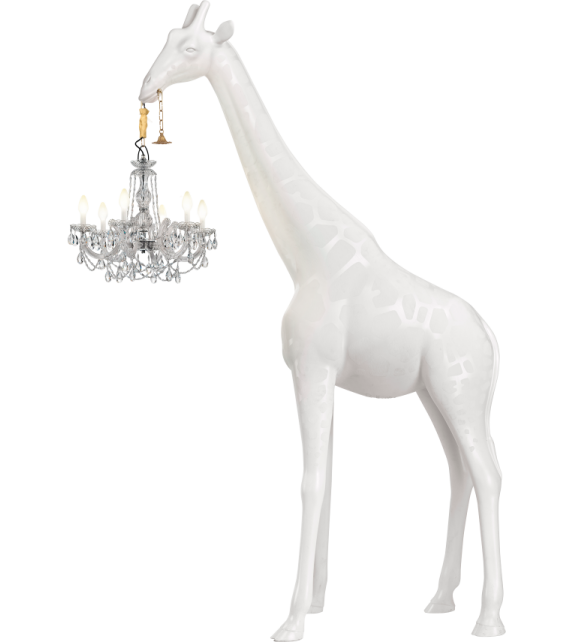Giraffe in Love Qeeboo Lampada da Terra
