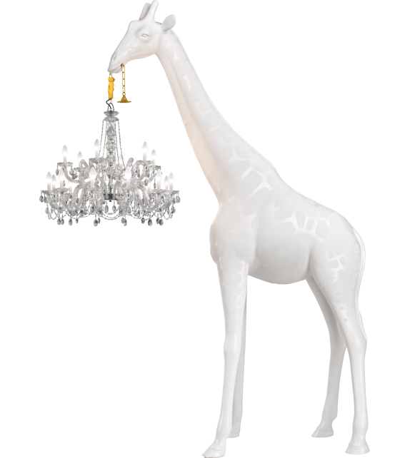 Giraffe in Love XL Qeeboo Lampadaire