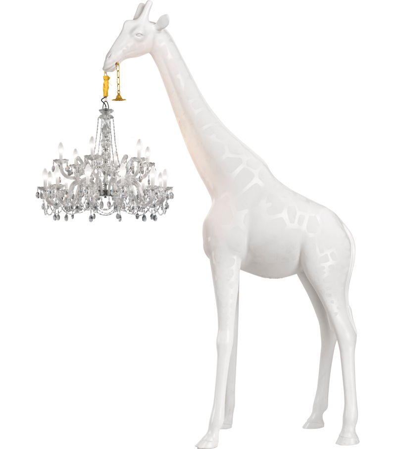 Giraffe in Love XL Qeeboo Lampada da Terra