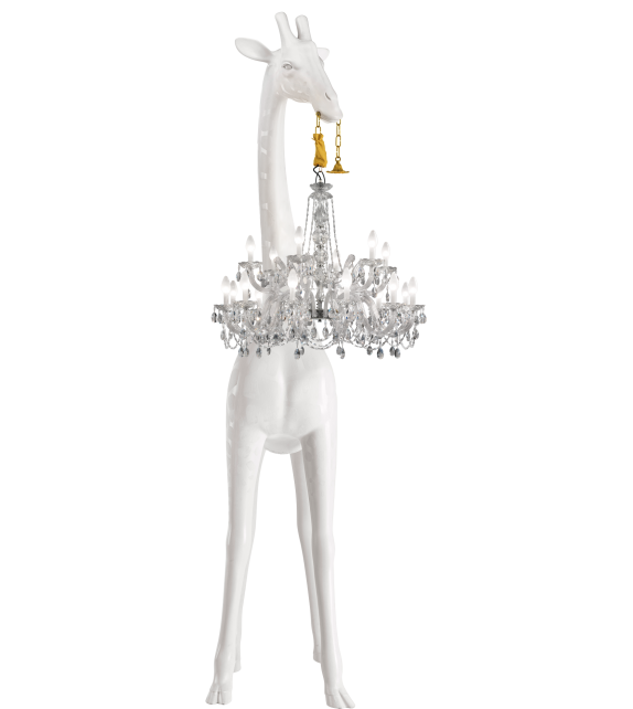 Giraffe in Love XL Qeeboo Lampadaire