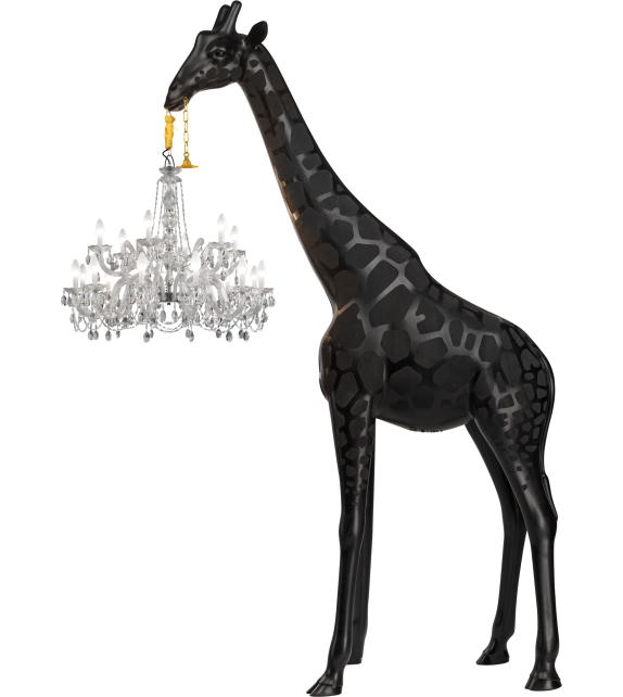 Giraffe in Love XL Qeeboo Lampada da Terra