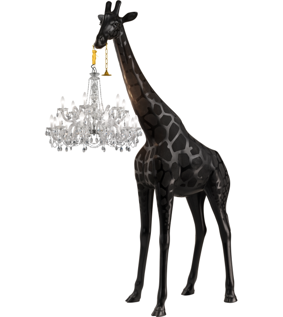 Giraffe in Love XL Qeeboo Lampadaire