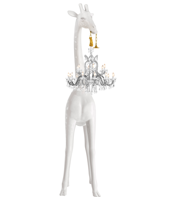 Giraffe in Love XL Qeeboo Làmpara de Pie