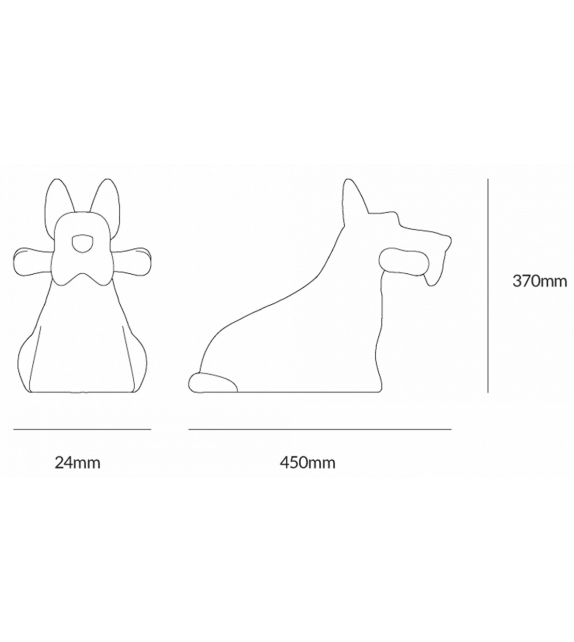 Scottie Qeeboo Floor Lamp