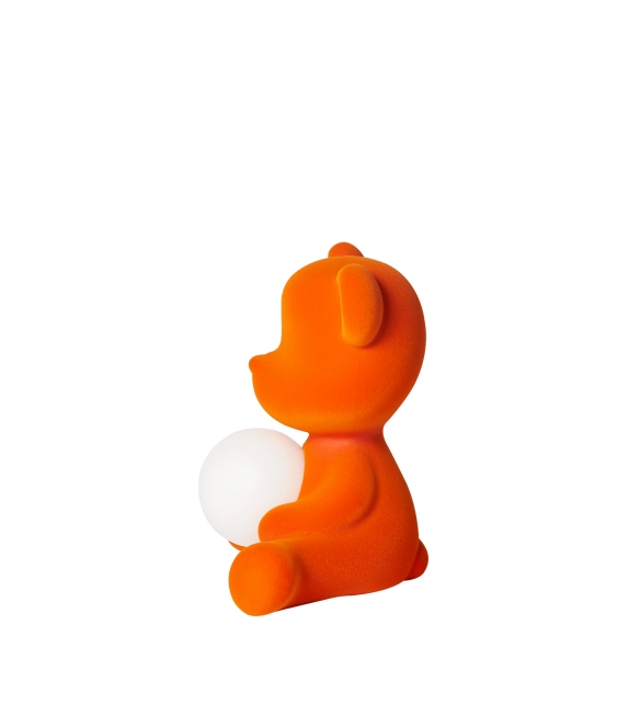 Teddy Girl Velvet Qeeboo Tischleuchte