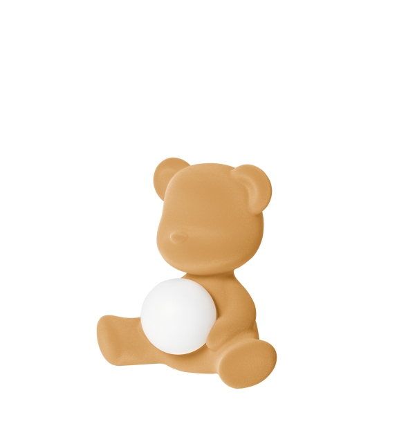 Teddy Girl Velvet Qeeboo Lámpara de Mesa