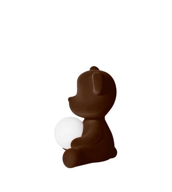 Teddy Girl Velvet Qeeboo Lampada da Tavolo