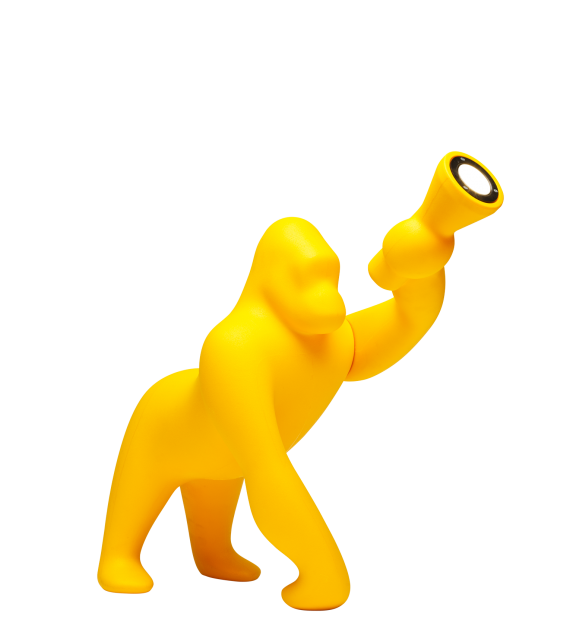 Kong XS Qeeboo Lampada da Tavolo
