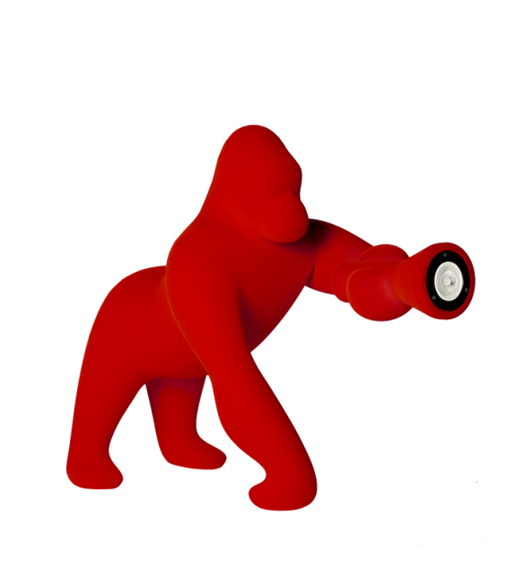 Kong XS Velvet Qeeboo Lampada da Tavolo