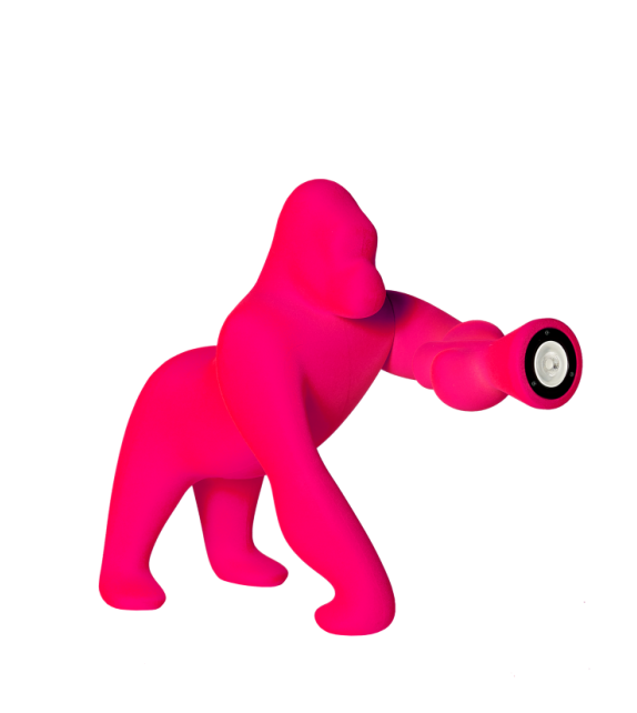 Kong XS Velvet Qeeboo Tischleuchte