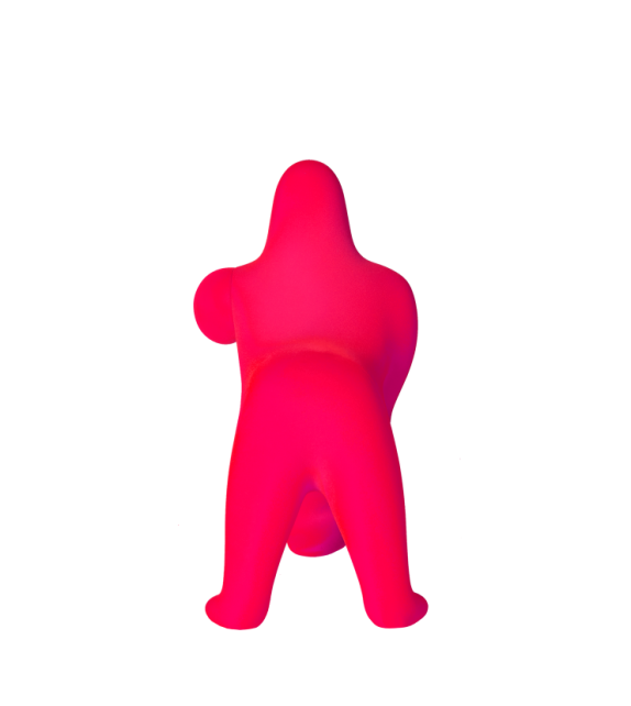 Kong XS Velvet Qeeboo Lampada da Tavolo