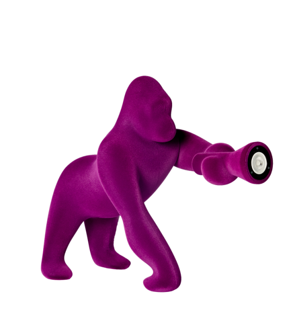 Kong XS Velvet Qeeboo Tischleuchte
