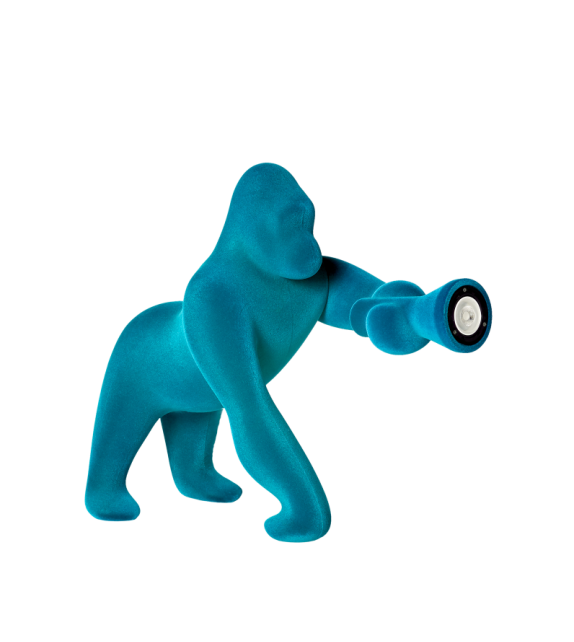 Kong XS Velvet Qeeboo Tischleuchte