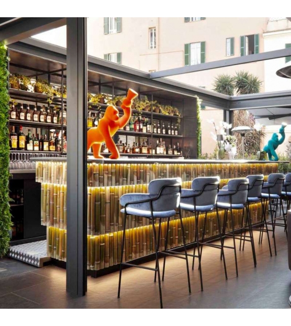 Kong XS Velvet Qeeboo Table Lamp