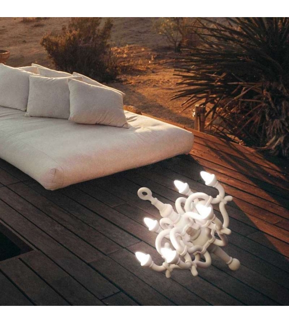 Fallen Chandelier Qeeboo Làmpara de Pie