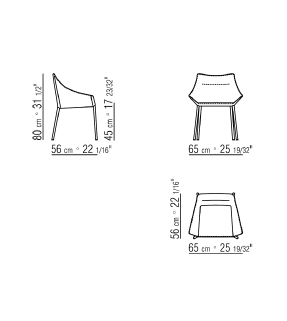 Haiku Flexform Small Armchair