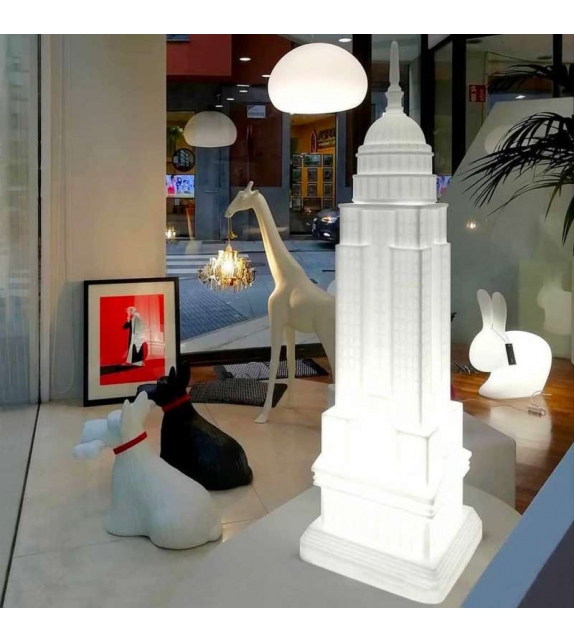 Teddy Boy Translucent Qeeboo Lampe de Table