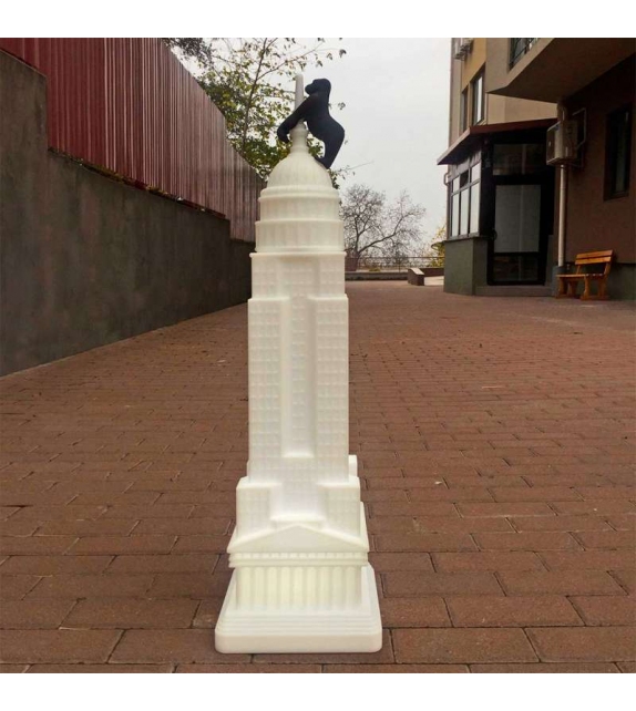 Teddy Boy Translucent Qeeboo Lampada da Tavolo