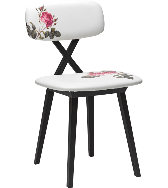 X Chair With Flower Qeeboo Chaise