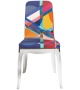 X Chair With Flower Qeeboo Silla