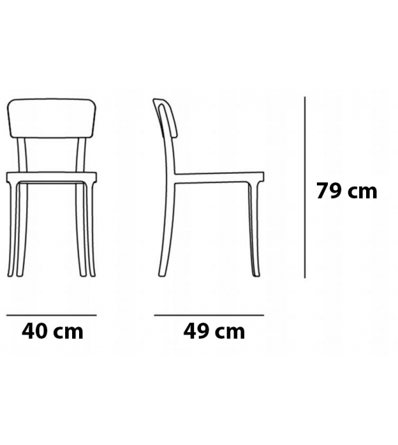 K Chair Qeeboo Chaise