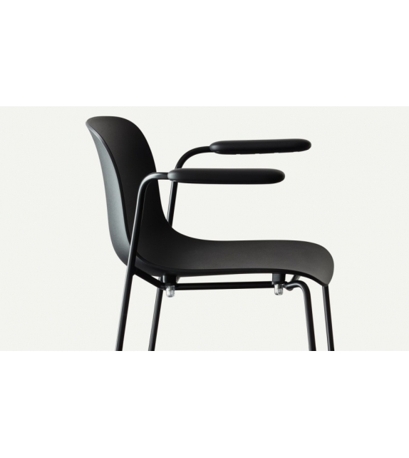 Troy Sledge Polypropylene Magis Stool with Armrests