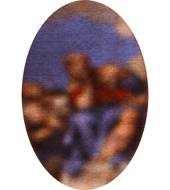 Blur Rectangular Qeeboo Tappeto