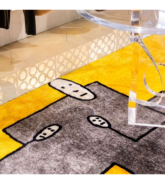 Patch Rectangular Qeeboo Rug