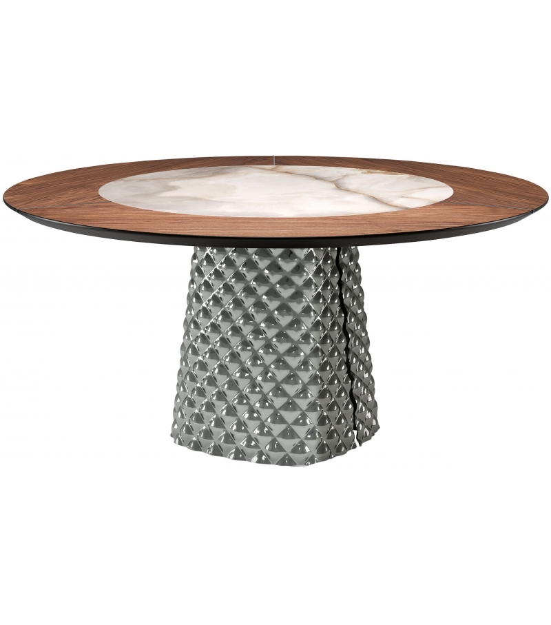 Atrium Ker-Wood Round Cattelan Italia Tavolo